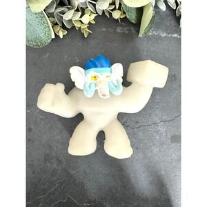 Heroes Goo Jit Zu Gigatusk mammoth white dry beaded stretchy stress